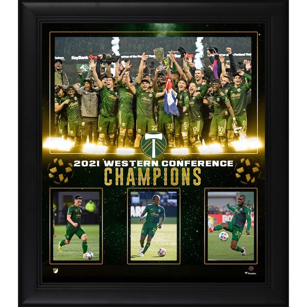Portland Timbers Fanatics Authentic Framed 15" x 17" 2021 MLS Cup Western Conference Champions Collage