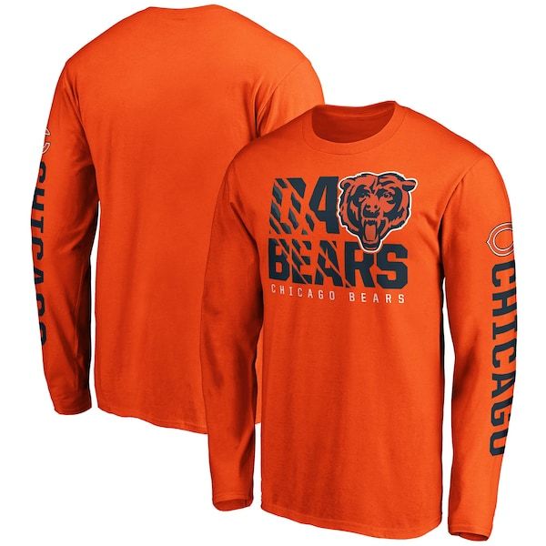 Chicago Bears Fanatics Branded Hometown Long Sleeve T-Shirt - Orange