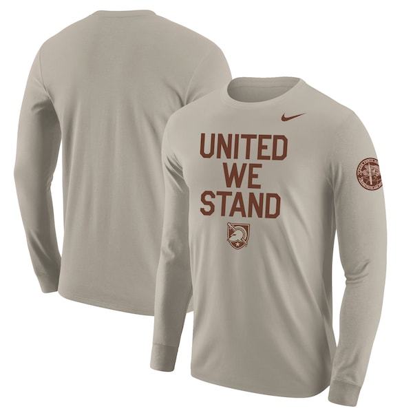 Army Black Knights Nike Rivalry United We Stand 2-Hit Long Sleeve T-Shirt - Natural