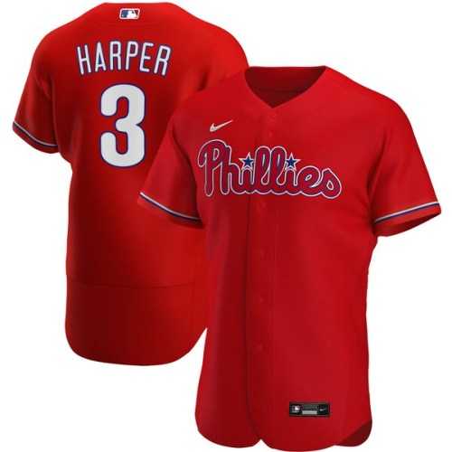 Bryce Harper Philadelphia Phillies Nike Alternate Authentic Player Jersey - Red