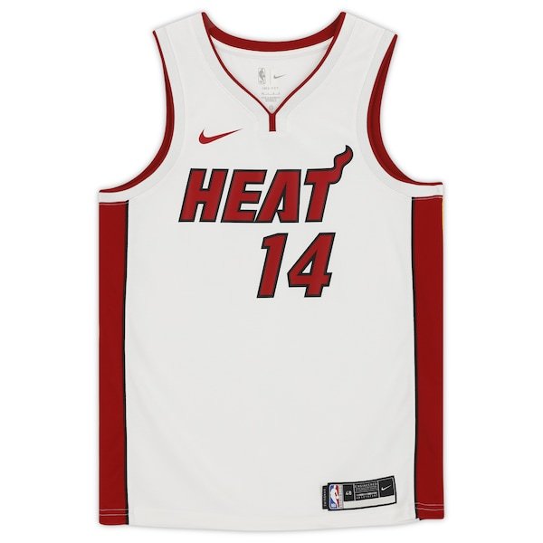 Tyler Herro Miami Heat Fanatics Authentic Autographed White 2020-2021 Nike Swingman Jersey