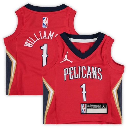 Zion Williamson New Orleans Pelicans Jordan Brand Infant 2020/21 Jersey - Statement Edition - Red