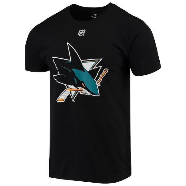 Brent Burns San Jose Sharks Fanatics Branded Authentic Stack Player Name & Number T-Shirt - Black