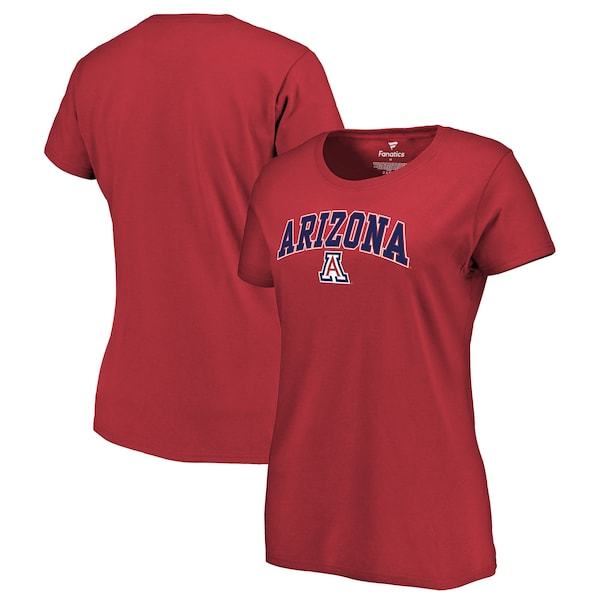 Arizona Wildcats Women's Campus T-Shirt - Red