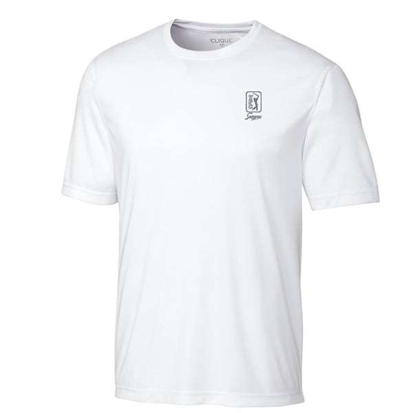 TPC Sawgrass Cutter & Buck Spin Jersey T-Shirt - White