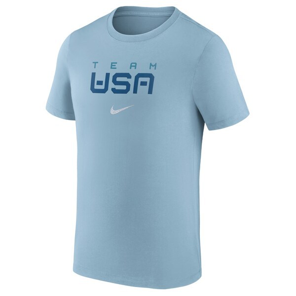 Team USA Nike Stack Graphic T-Shirt - Light Blue