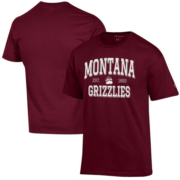 Montana Grizzlies Champion Est. Date Jersey T-Shirt - Maroon