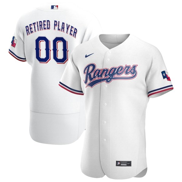 Texas Rangers Nike Home Pick-A-Player Retired Roster Authentic Jersey - White