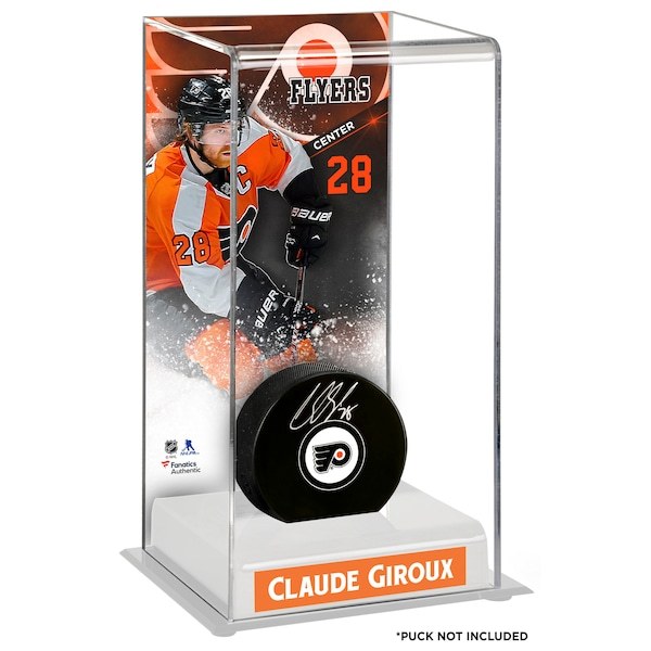 Claude Giroux Philadelphia Flyers Fanatics Authentic Deluxe Tall Hockey Puck Case