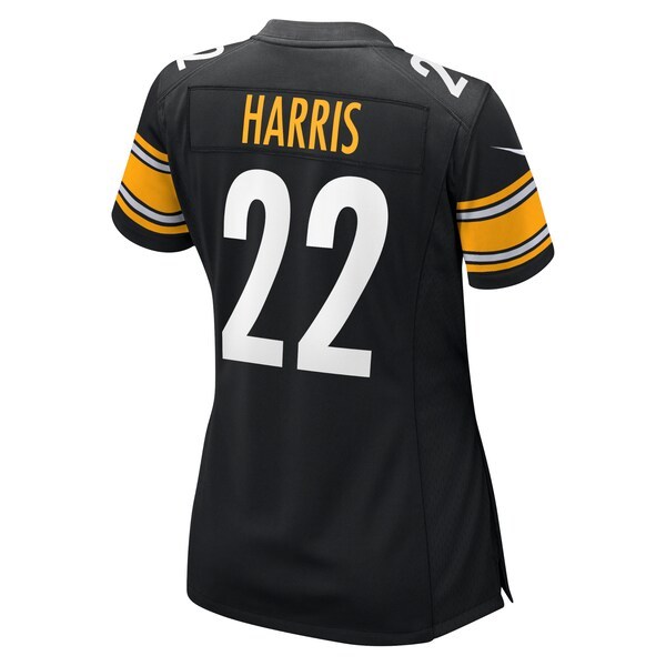 Najee Harris Pittsburgh Steelers Nike Women's Team Game Jersey - Black