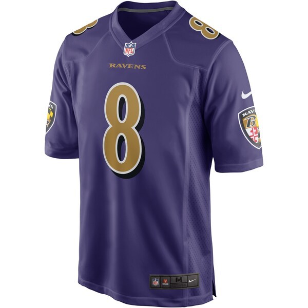 Lamar Jackson Baltimore Ravens Nike Alternate Game Jersey - Purple