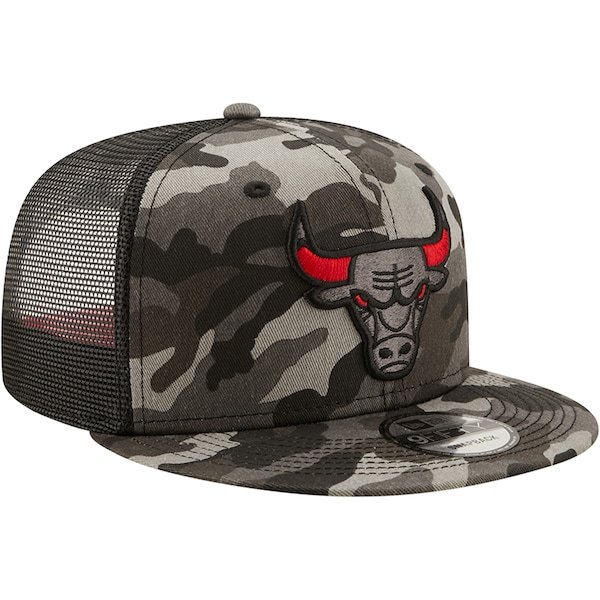 Chicago Bulls New Era 9FIFTY Snapback Hat - Camo