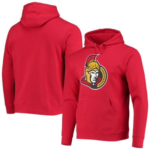 Ottawa Senators Fanatics Branded Primary Logo Pullover Hoodie - Red