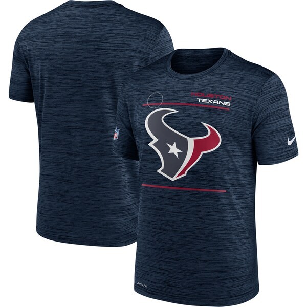 Houston Texans Nike Sideline Velocity Legend Performance T-Shirt - Navy