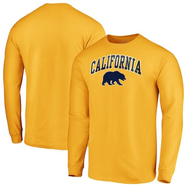 Cal Bears Fanatics Branded Campus Long Sleeve T-Shirt - Gold