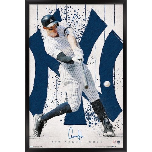 Aaron Judge New York Yankees 24.25'' x 35.75'' Framed Players Poster
