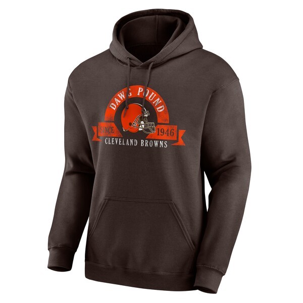 Cleveland Browns Utility Pullover Hoodie - Brown