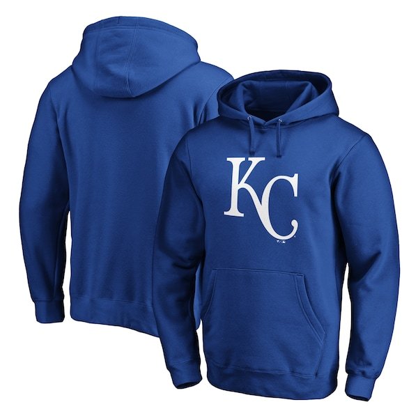 Kansas City Royals Fanatics Branded Official Logo Pullover Hoodie - Royal
