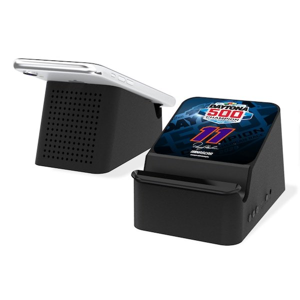 Denny Hamlin 2020 Daytona 500 Champion Wireless Charging Station & Bluetooth Speaker