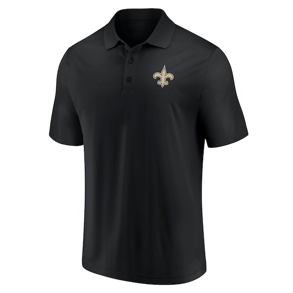 New Orleans Saints Fanatics Branded Home and Away 2-Pack Polo Set - Black/White