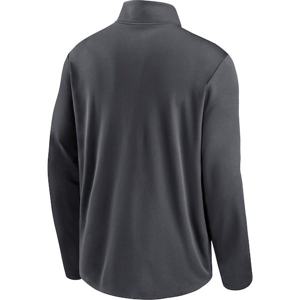 Green Bay Packers Nike Pacer Performance Quarter-Zip Jacket - Charcoal