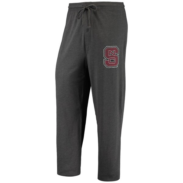 NC State Wolfpack Concepts Sport Meter T-Shirt & Pants Sleep Set - Heathered Charcoal/Red