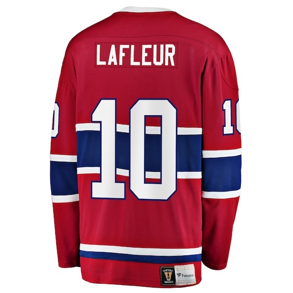 Guy Lafleur Montreal Canadiens Fanatics Branded Premier Breakaway Retired Player Jersey - Red
