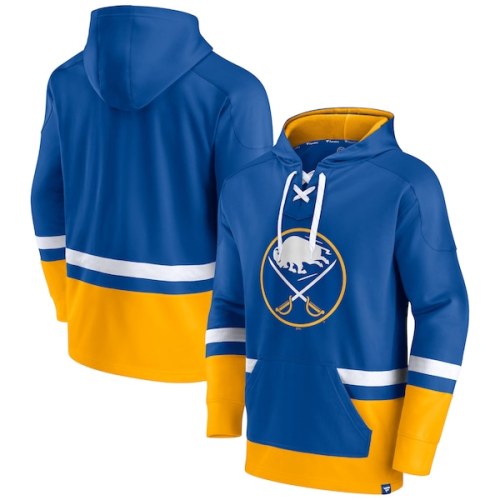 Buffalo Sabres Fanatics Branded First Battle Power Play Pullover Hoodie - Royal