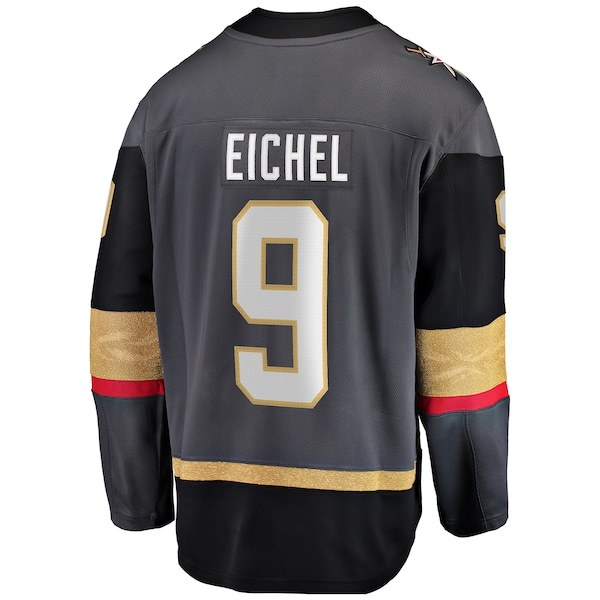 Jack Eichel Vegas Golden Knights Fanatics Branded Home Breakaway Player Jersey - Gray