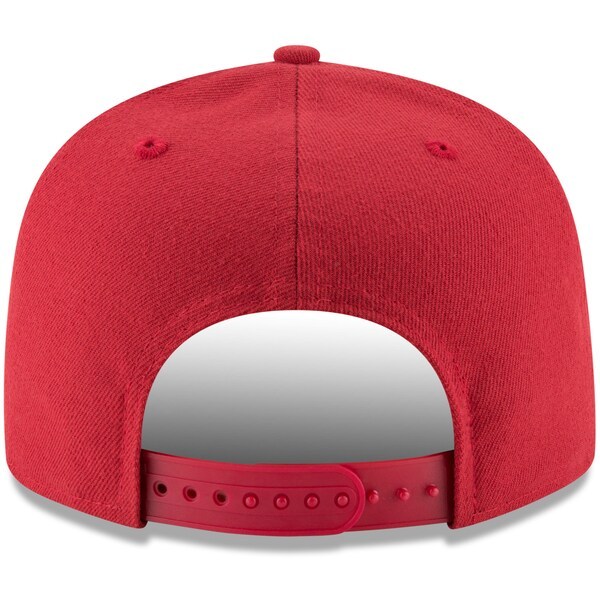 Arizona Cardinals New Era Basic 9FIFTY Adjustable Snapback Hat - Cardinal