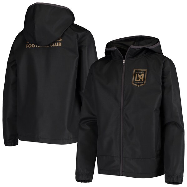 LAFC Youth Team All-Star Full-Zip Hoodie Jacket - Black