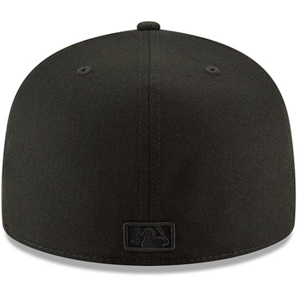Seattle Mariners New Era Primary Logo Basic 59FIFTY Fitted Hat - Black