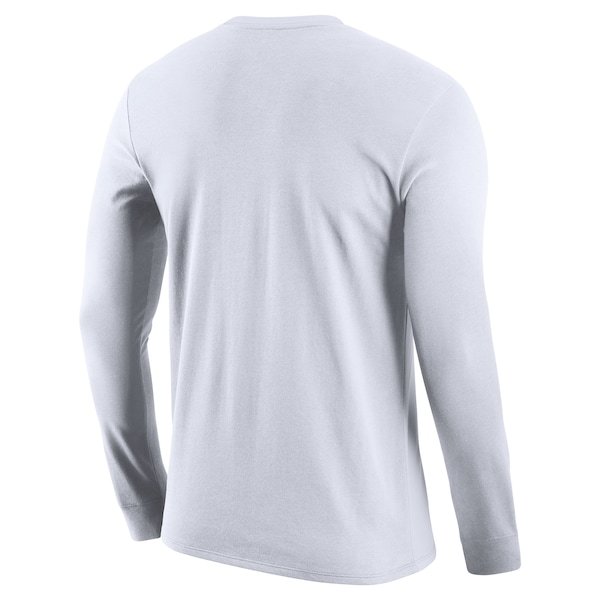 Memphis Tigers Nike Legend Bench Long Sleeve T-Shirt - White