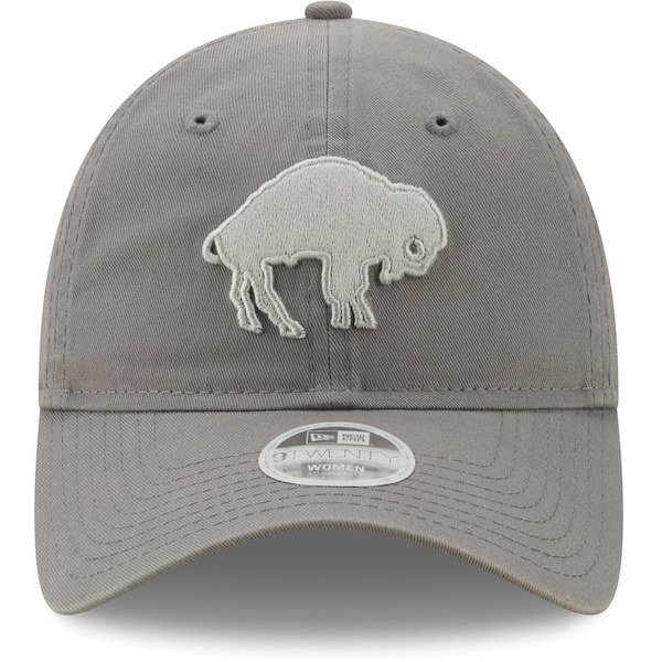 Buffalo Bills New Era Women's Historic Core Classic 2.0 9TWENTY Adjustable Hat - Gray