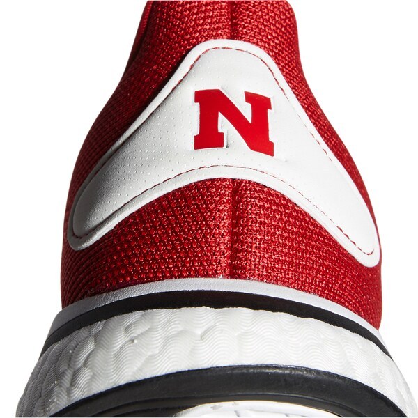 Nebraska Huskers adidas Supernova Shoe - Scarlet/White