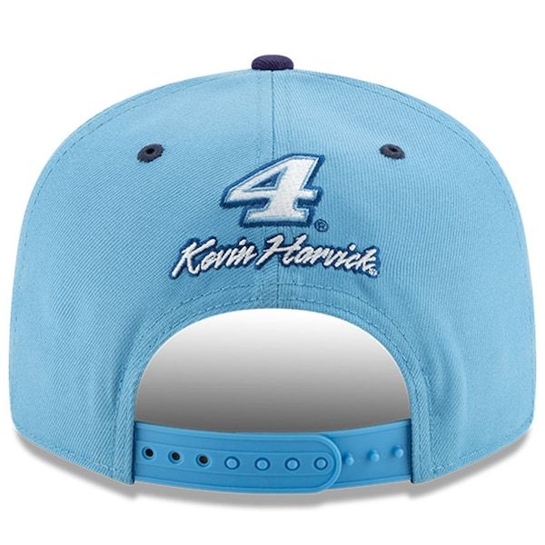 Kevin Harvick New Era Busch Light 9FIFTY Snapback Adjustable Hat - Light Blue