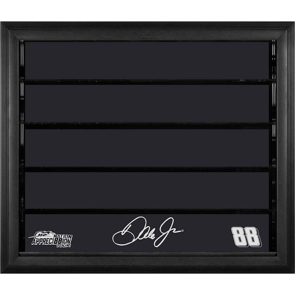 Dale Earnhardt Jr. Fanatics Authentic #88 Black Frame 10 Car 1/24 Scale Die Cast Display Case with JR Nation Appreci88ion Logo