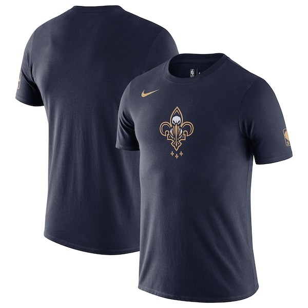 New Orleans Pelicans Nike 2021/22 City Edition Essential Logo T-Shirt - Navy