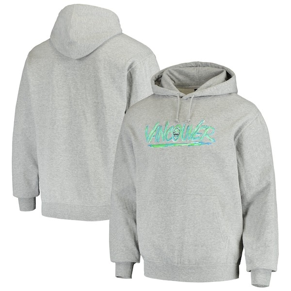 Vancouver Titans ULT Expressionist Pullover Hoodie - Heathered Gray