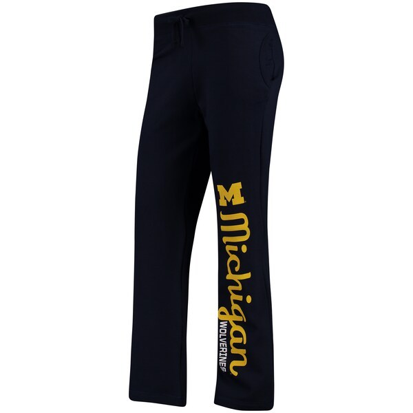 Michigan Wolverines Women's Cozy Fleece Sweatpants - Navy