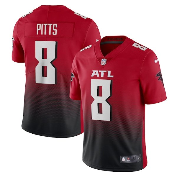 Kyle Pitts Atlanta Falcons Nike Alternate 2 Vapor Limited Jersey - Red