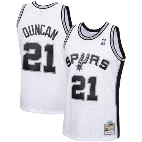 Tim Duncan San Antonio Spurs Mitchell & Ness 1998-99 Hardwood Classics Swingman Jersey - White