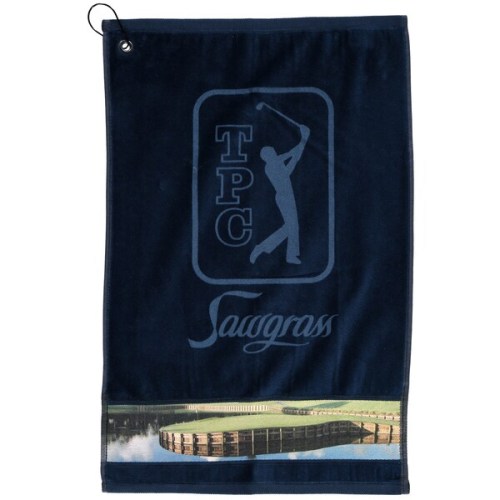 TPC Sawgrass Image Dyed 16" x 25" Panoramic Golf Towel - Blue