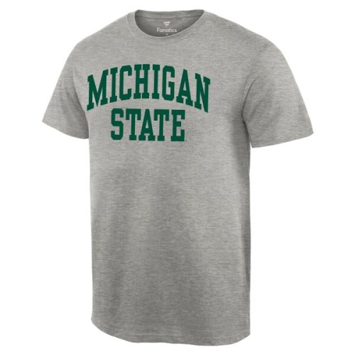 Michigan State Spartans Basic Arch T-Shirt - Gray