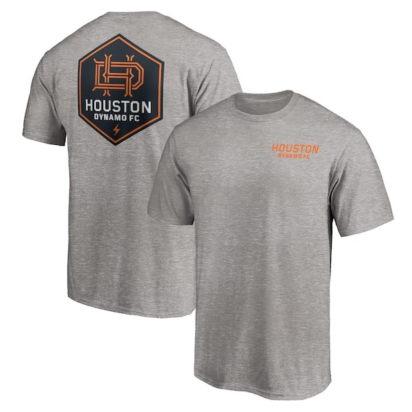 Houston Dynamo Fanatics Branded T-Shirt - Heather Gray