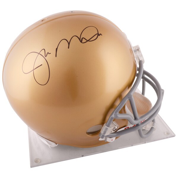 Joe Montana Notre Dame Fighting Irish Fanatics Authentic Autographed Replica Helmet