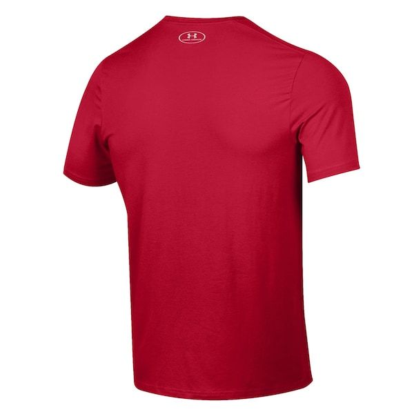 Utah Utes Under Armour Logo Performance T-Shirt - Red
