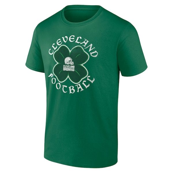 Cleveland Browns Fanatics Branded Celtic Clover T-Shirt - Kelly Green