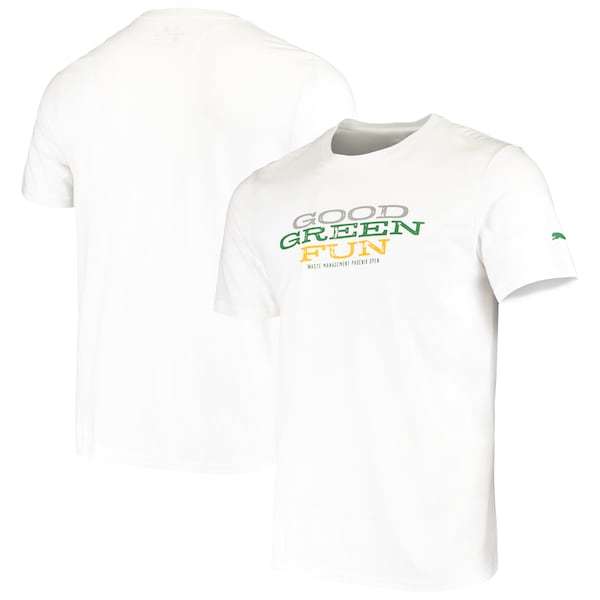Waste Management Phoenix Open Puma Good Green Fun T-Shirt - White