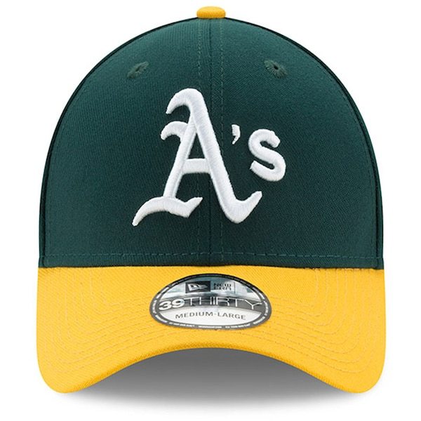 New Era Oakland Athletics MLB Team Classic 39THIRTY Flex Hat - Green/Yellow
